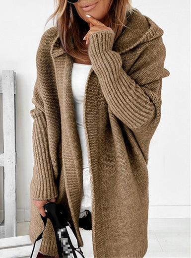 Drune - Frauen Pullover Strickjacke