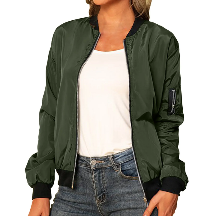 Drune | Klassisches Lässiges Bomberjacke Damen
