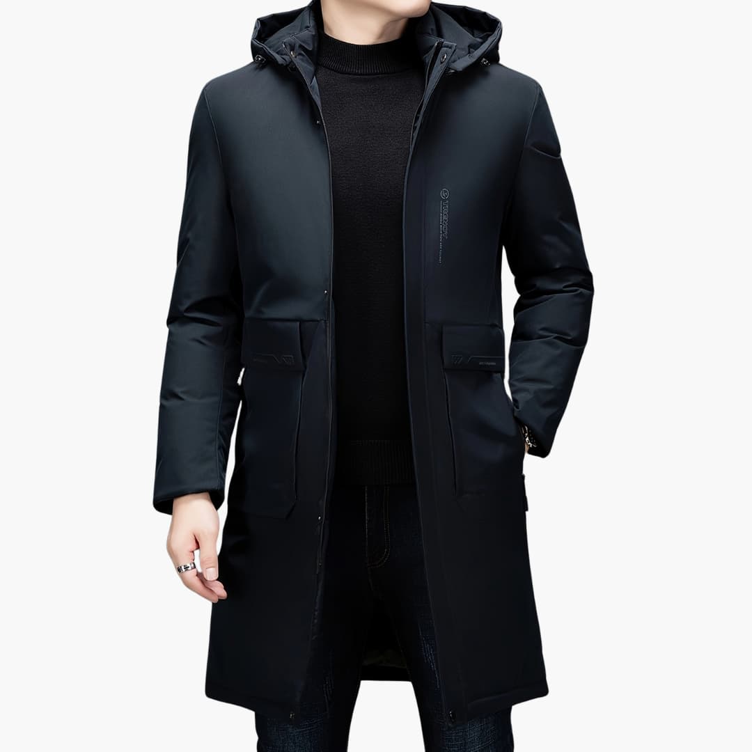 Drune | Stylische Winterjacke mit Kapuze für Herren