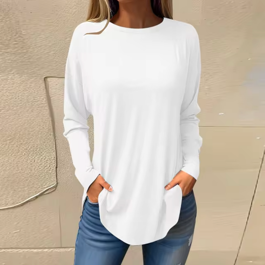Drune - Rundhals-Pullover aus Baumwolle