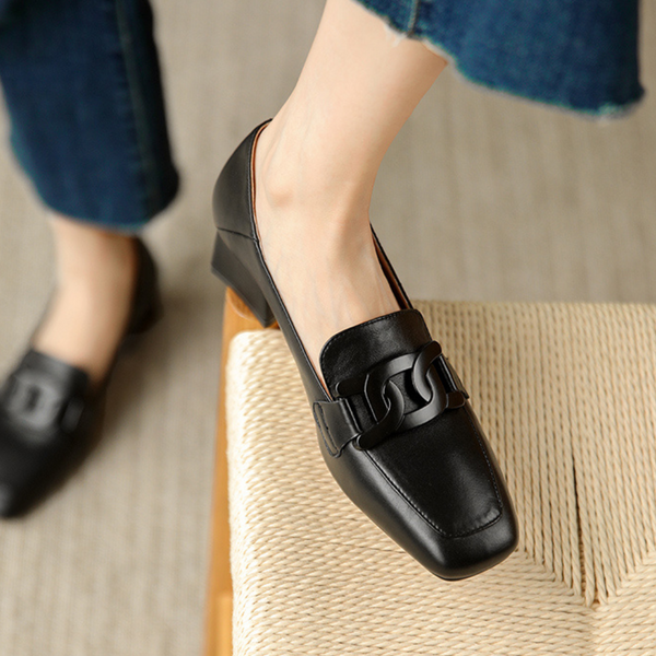 Drune | Orthopädische Slipper Aus Leder