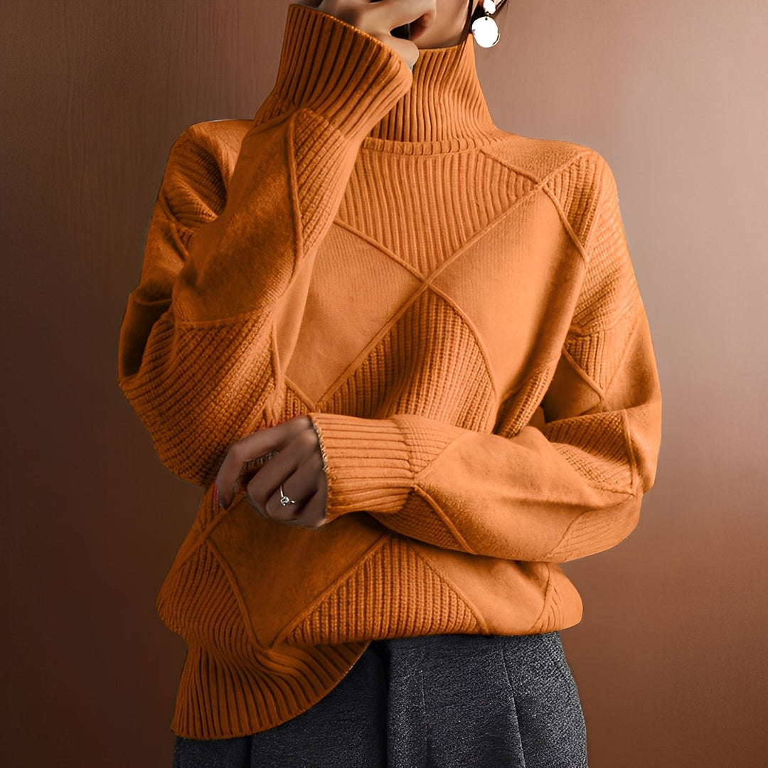Drune | Gemütlicher Damen-Rollkragenpullover