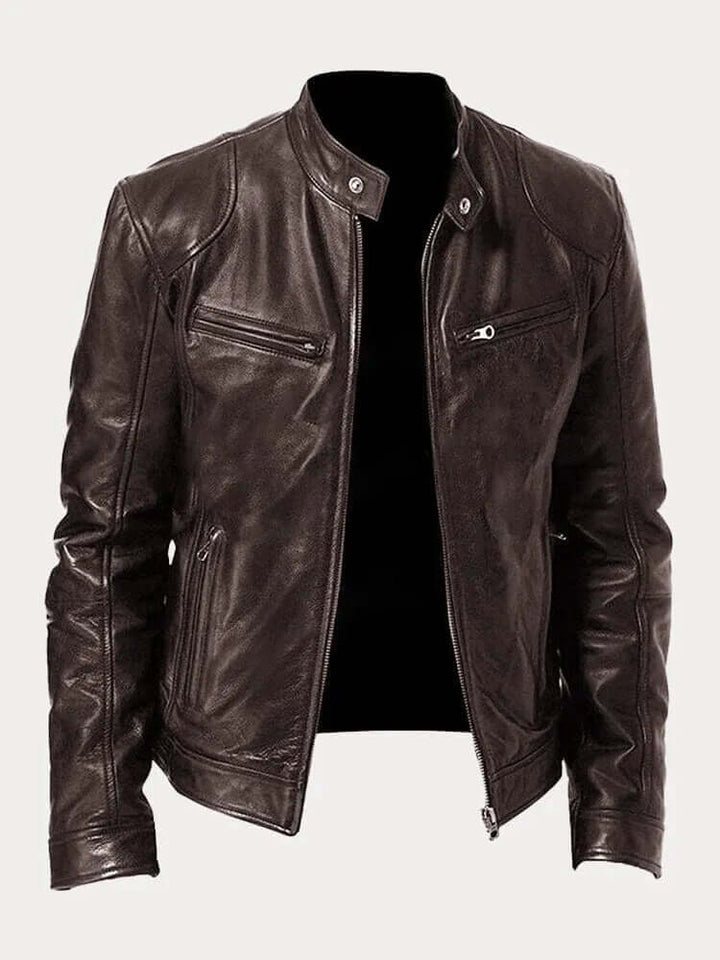 Drune | Herren Klassische Lederjacke