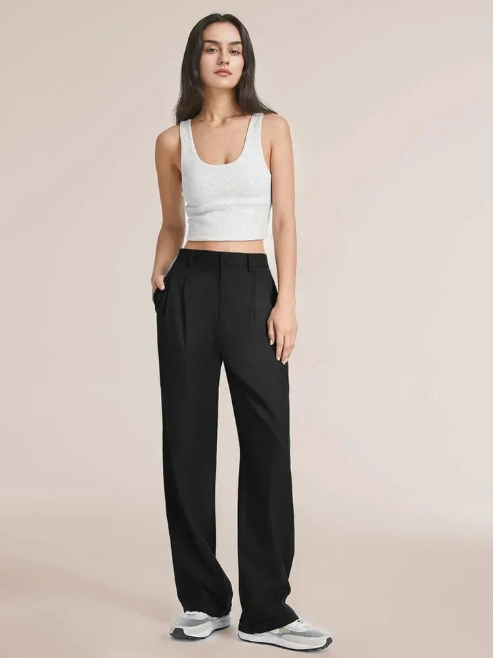 Drune | Palazzo-Hose mit hoher Taille und weitem Bein