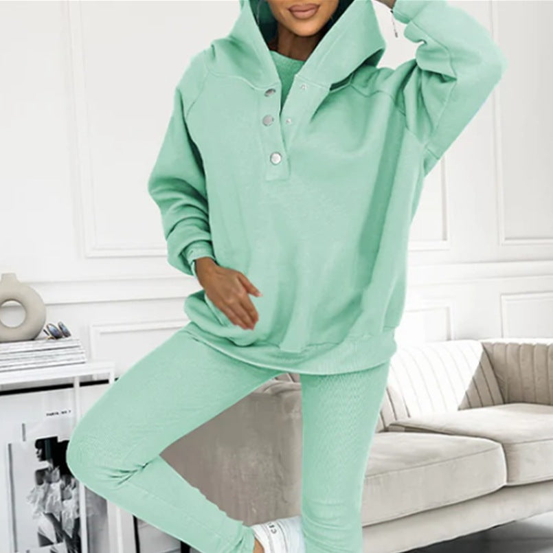 Drune | 3-Teiliges Damen-Sportset Für Herbst Und Winter
