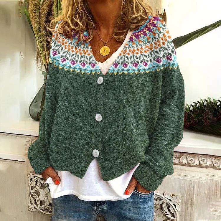Drune | Farbfroher Pullover mit Langen Ärmeln