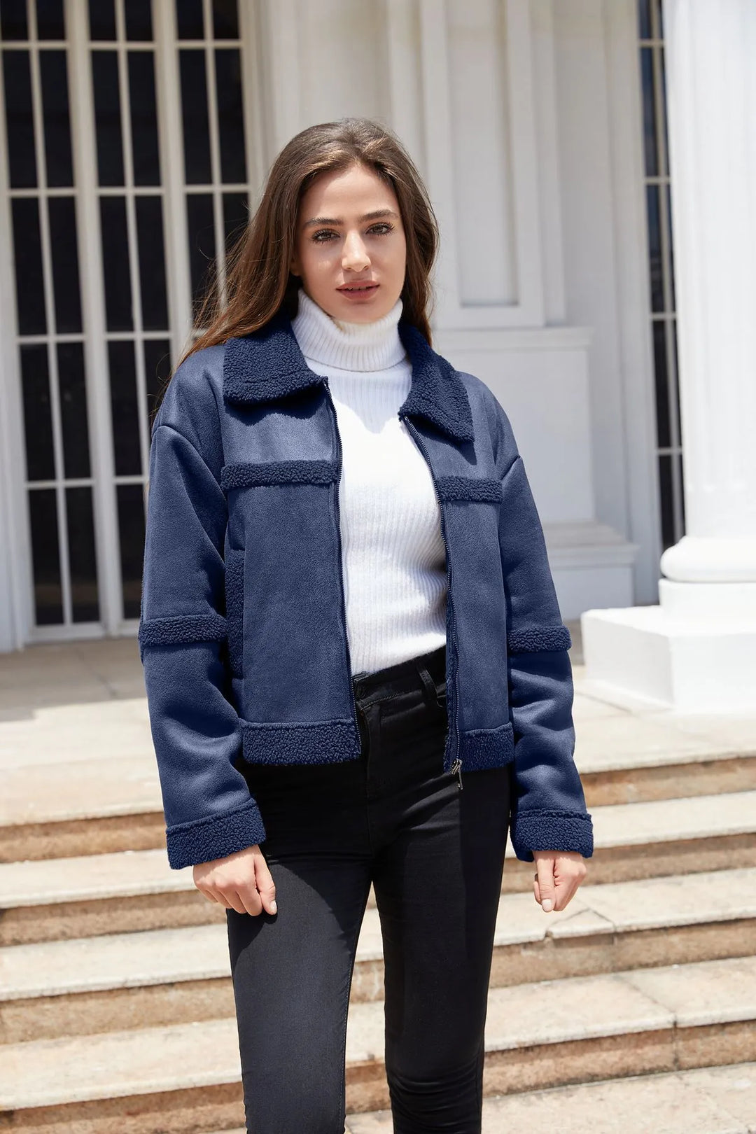 Drune | Fleecejacke Warm und Trendy für Damen