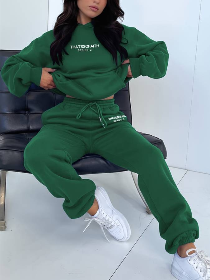 Drune | Zweiteiliges Loungewear Satz mit Print