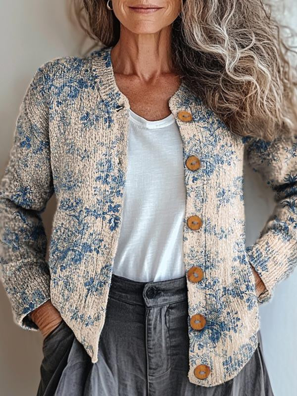 Drune | Zarte Musterjacke