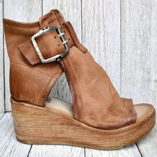 Drune | Boho Keilsandalen für Damen