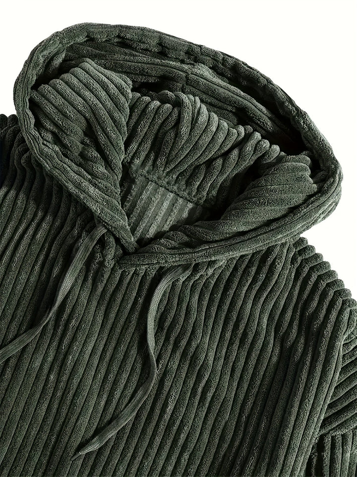 Drune | Corduroy Komfort Hoodie Sweatshirt