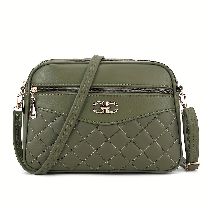 Drune | Große Multicolor Schultertasche mit modernem Design