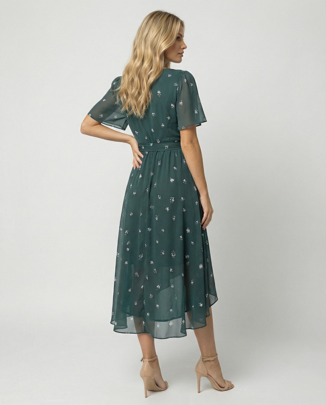 Drune | Midi Kleid mit Stilvollem