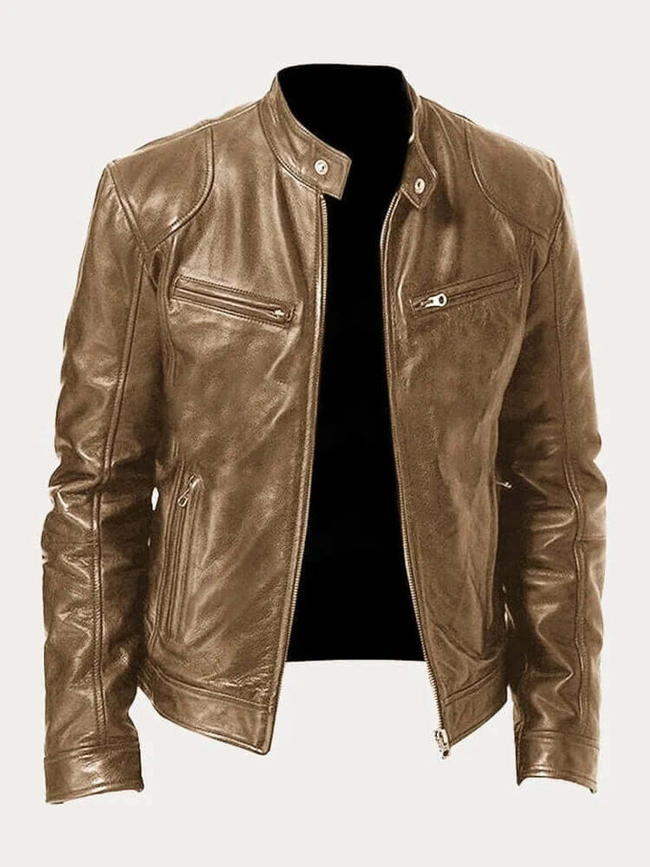 Drune | Herren Klassische Lederjacke