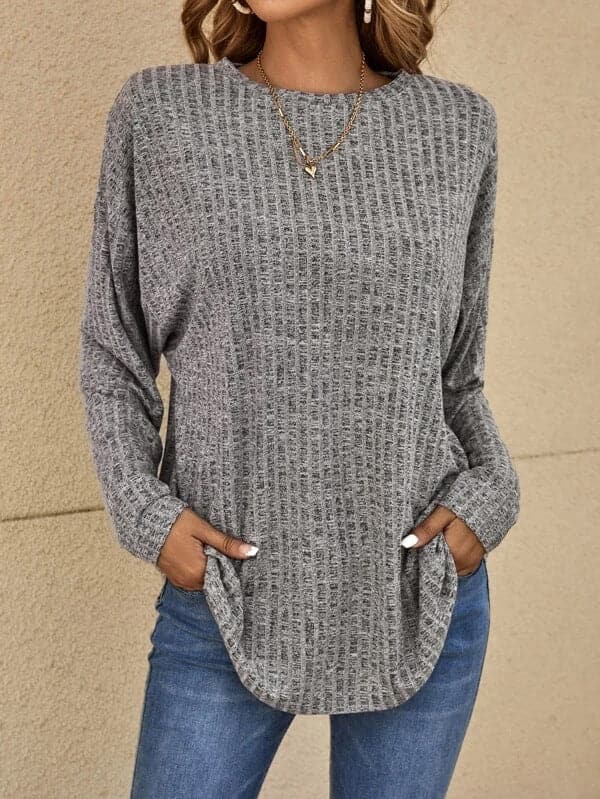 Drune | Strickpullover - Weiches Strick - Lässige Passform - Lange Ärmel Bequem
