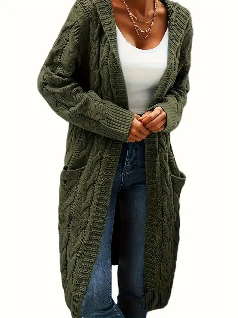 Drune | gemütlicher Kapuzencardigan