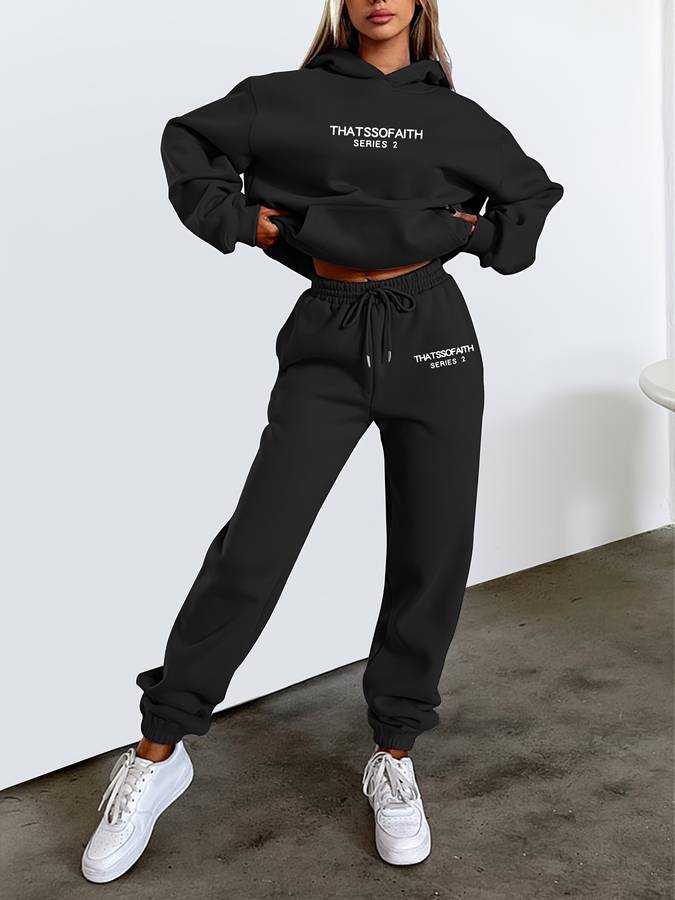 Drune | Zweiteiliges Jogging-Set Damen