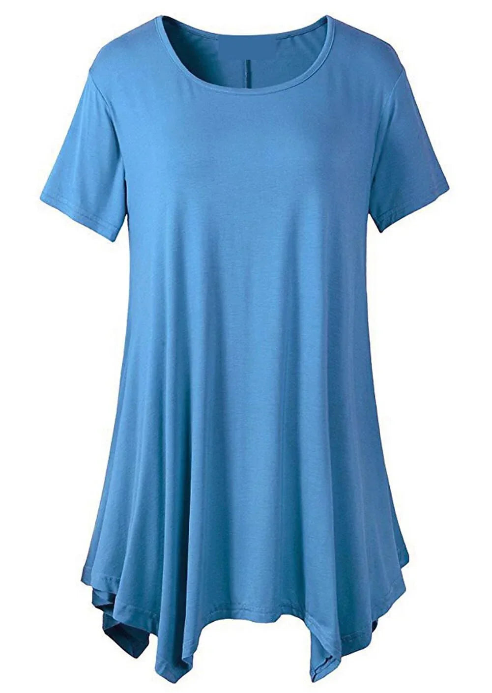 Drune | Sommerliches Loose Fit T-shirt Mit Kurzen Ärmeln