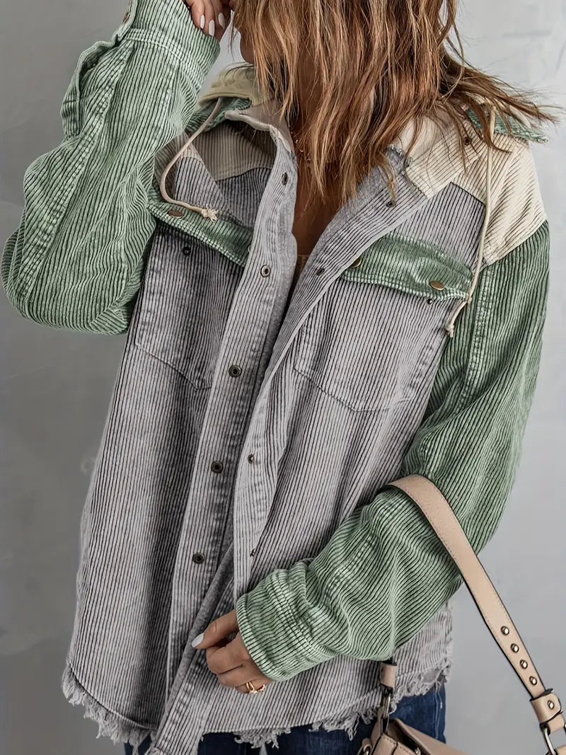 Mühelos und trendige Jacke