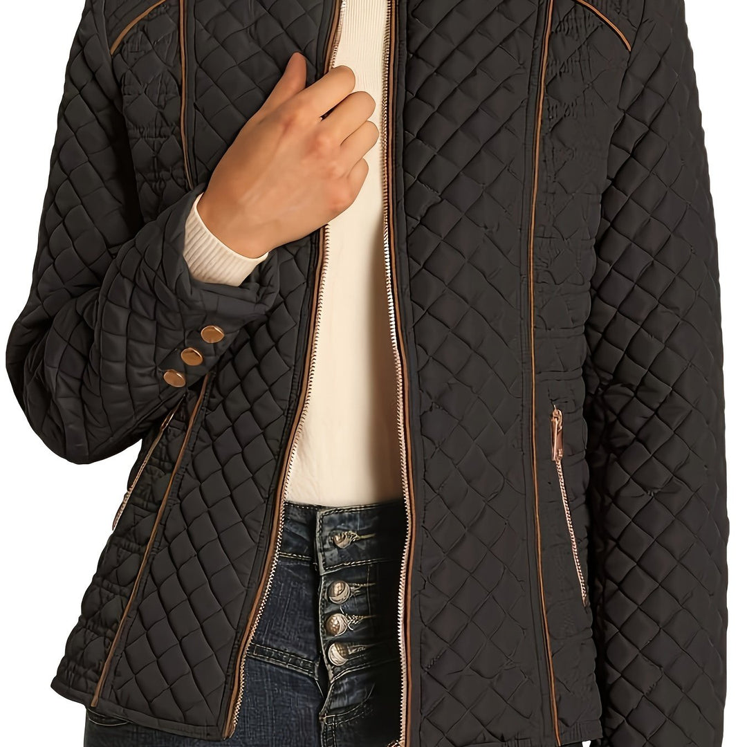 Drune | Steppjacke aus recycelter Daune mit Reißverschluss und Taschen