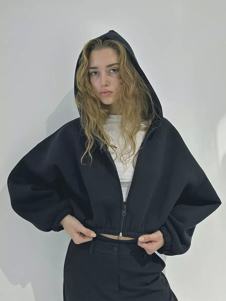 Drune | Casual, lightweight, short sports hoodie jacket