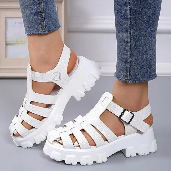 Drune | Sandalen Damen römischer Stil