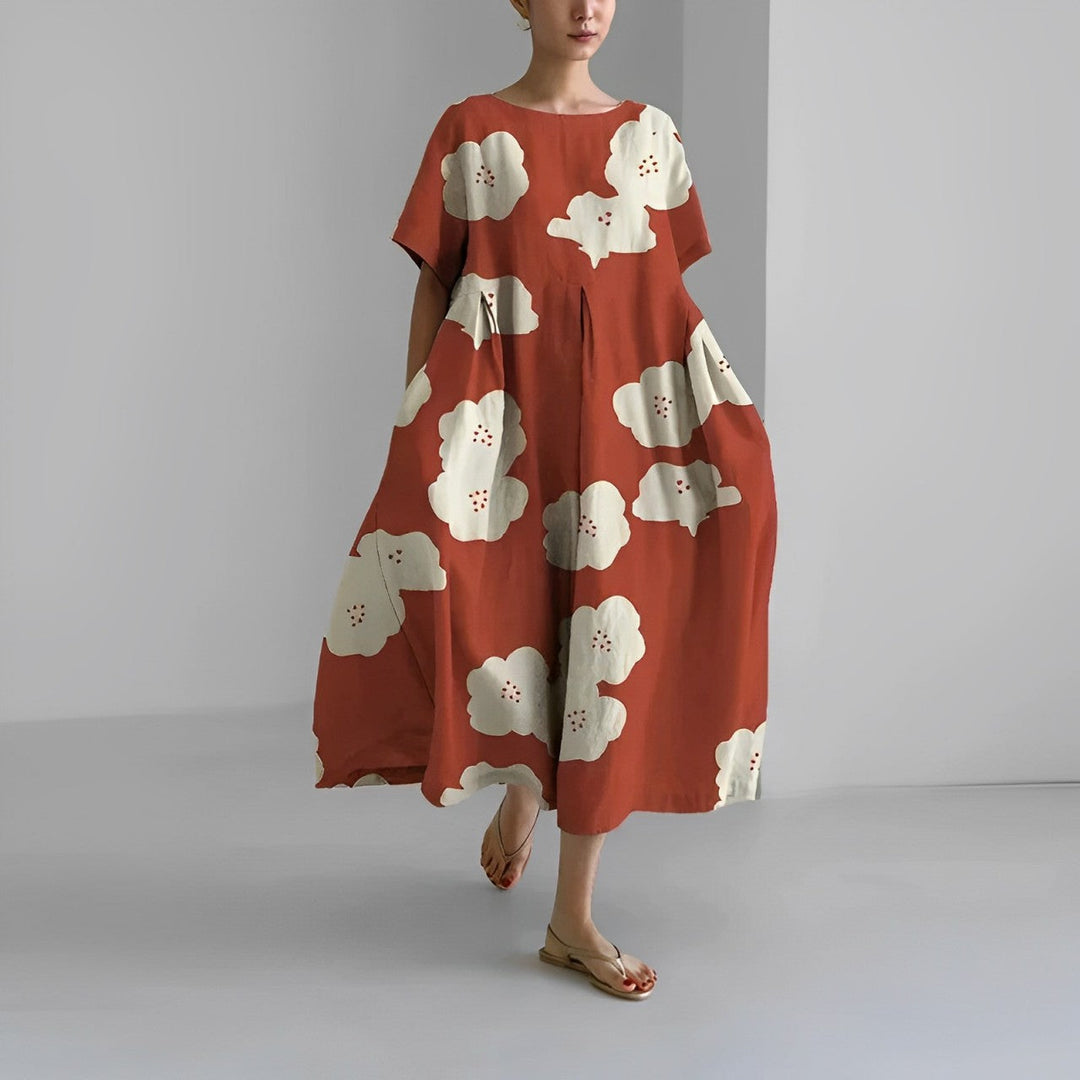 Drune | Boho-Blumenkleid