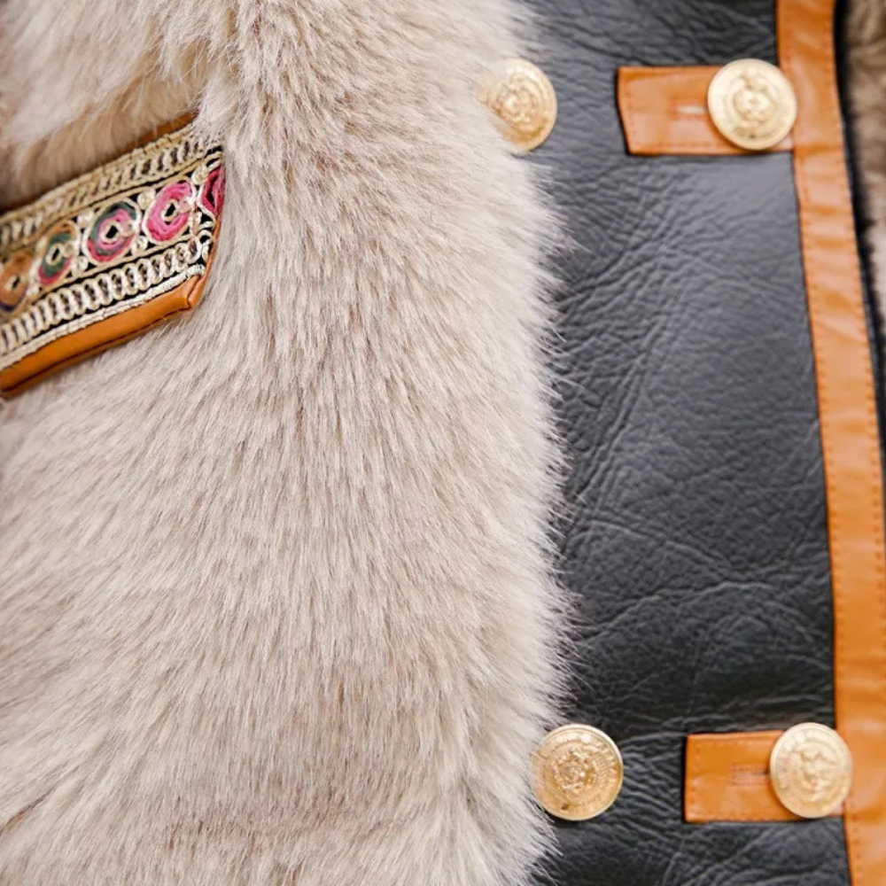Drune | Klassischer Warmer Wintermantel Für Damen