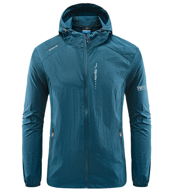 Drune | Leichte und lässige Softshell-Jacke mit Kapuze für Herren - Perfekt für Herbst/Winter