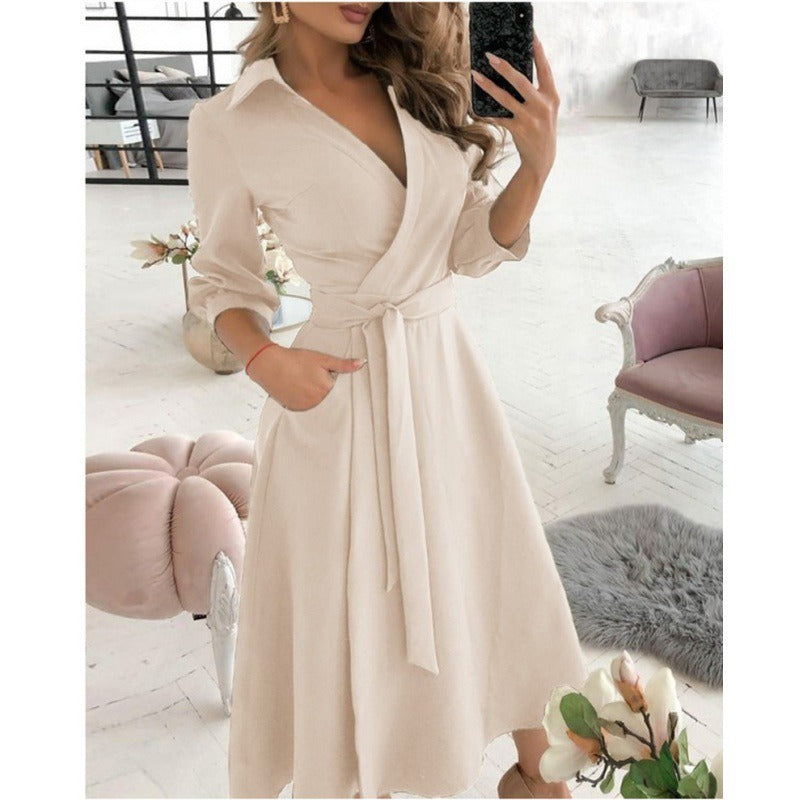 Drune | Kleid Schick/Elegant Vielseitigs Design Formelli Anläss Für Damen