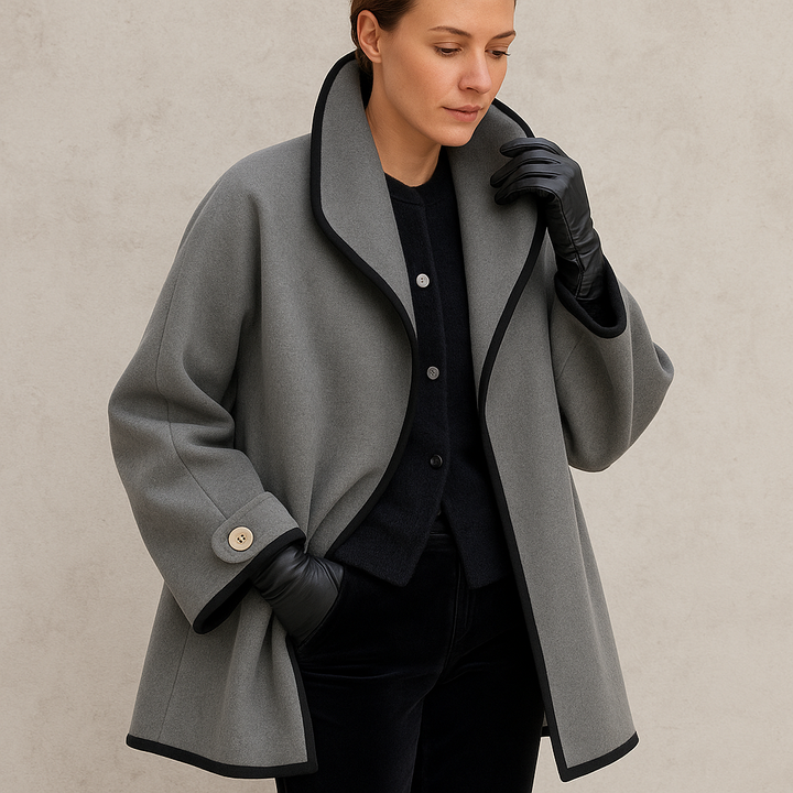 Drune | Damen Oversized Trenchcoat - Weiter Schnitt