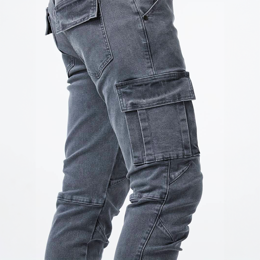 Drune | Premium Stretch Cargo Jeans
