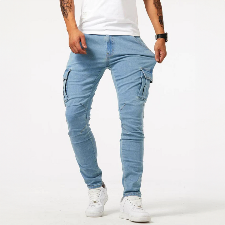 Drune | Premium Stretch Cargo Jeans
