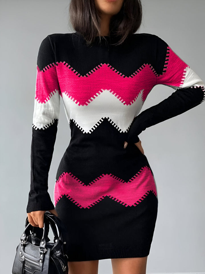 Drune | gestricktes Bodycon-Minikleid Für Frauen