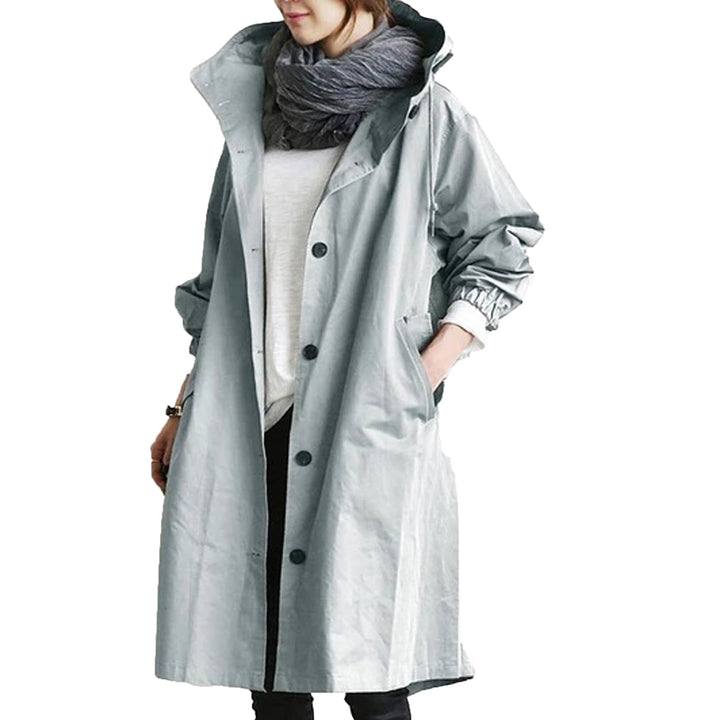 Drune | Lange Regenjacke Damen
