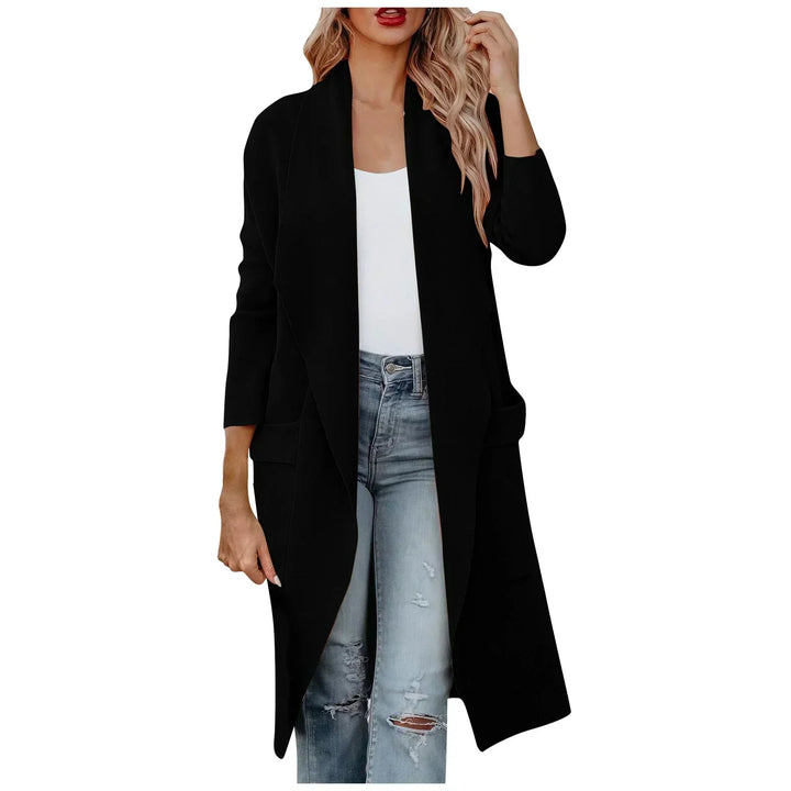 Drune | Schicke Damenjacke mit Langer Passform und Gürtel