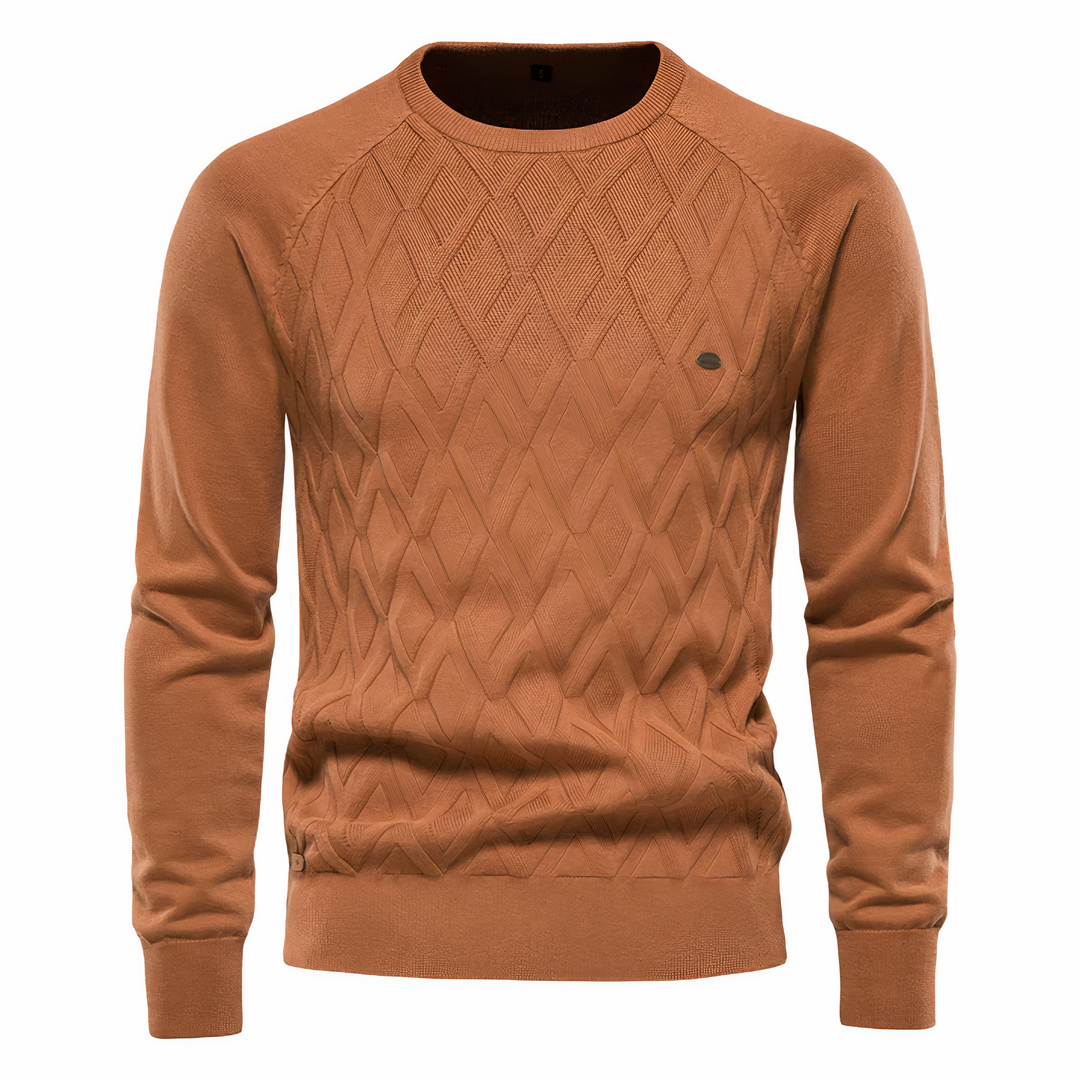 Drune - Strickpullover mit Rautenmuster