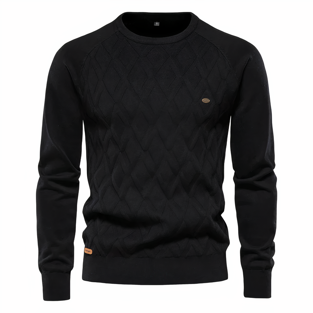 Drune - Strickpullover mit Rautenmuster