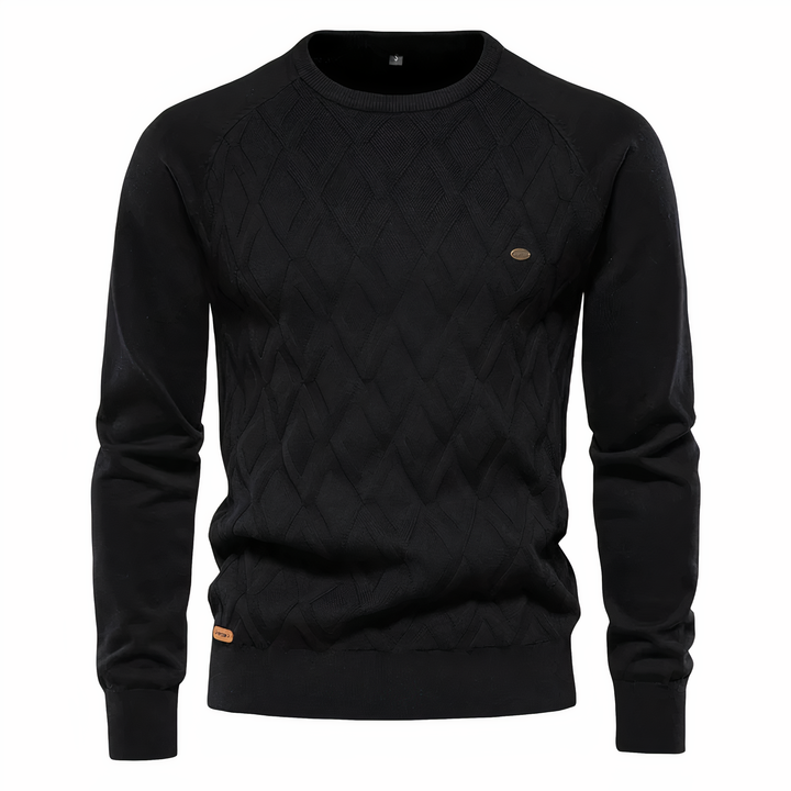 Drune - Strickpullover mit Rautenmuster