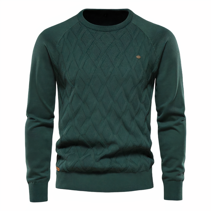 Drune - Strickpullover mit Rautenmuster