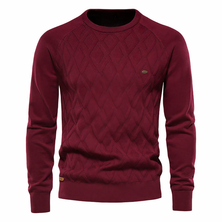 Drune - Strickpullover mit Rautenmuster