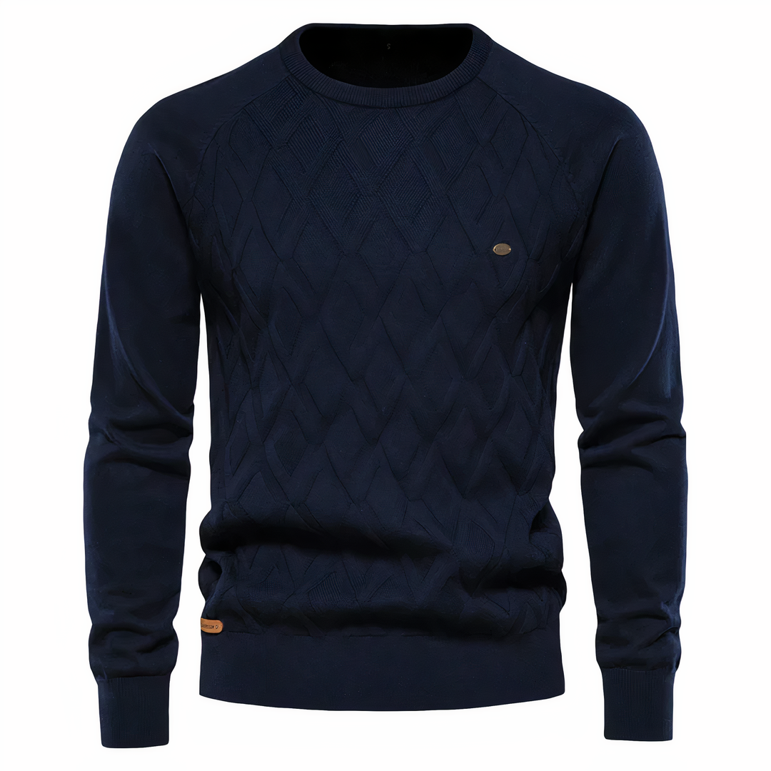 Drune - Strickpullover mit Rautenmuster