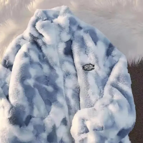 Drune - Batik-fleecejacke