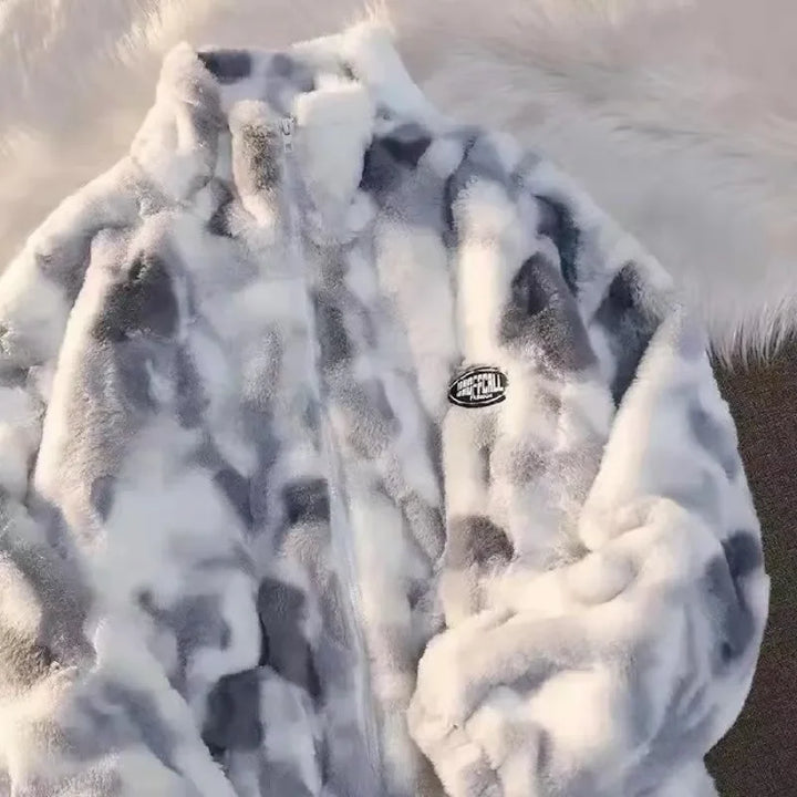 Drune - Batik-fleecejacke