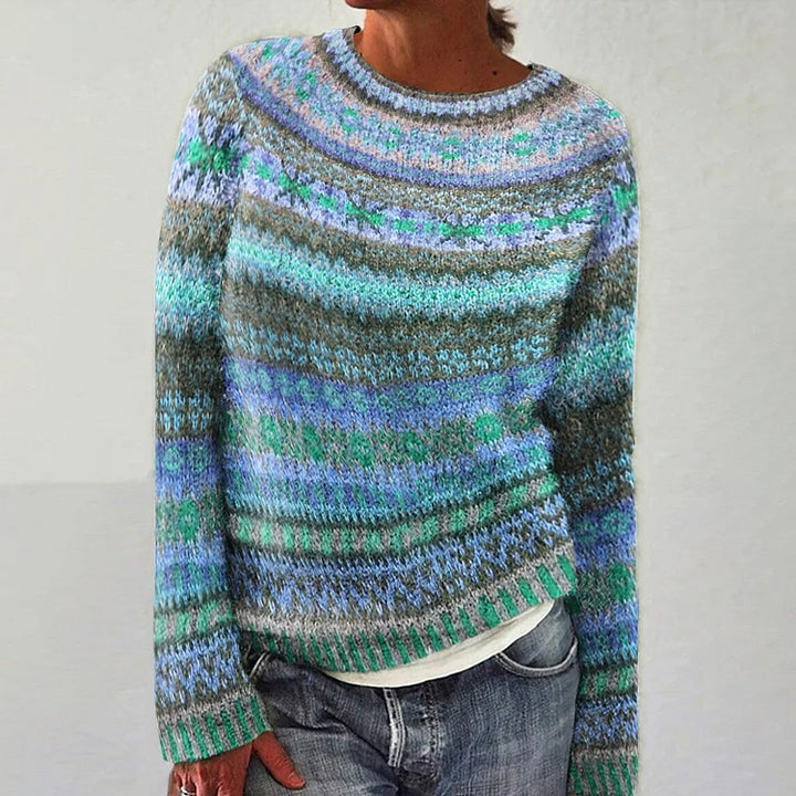 Drune | Sweater - Vintage Boho Stil Strickpullover