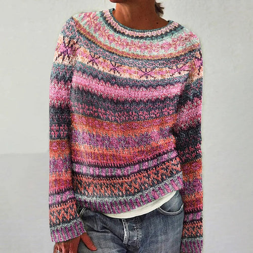 Drune | Sweater - Vintage Boho Stil Strickpullover