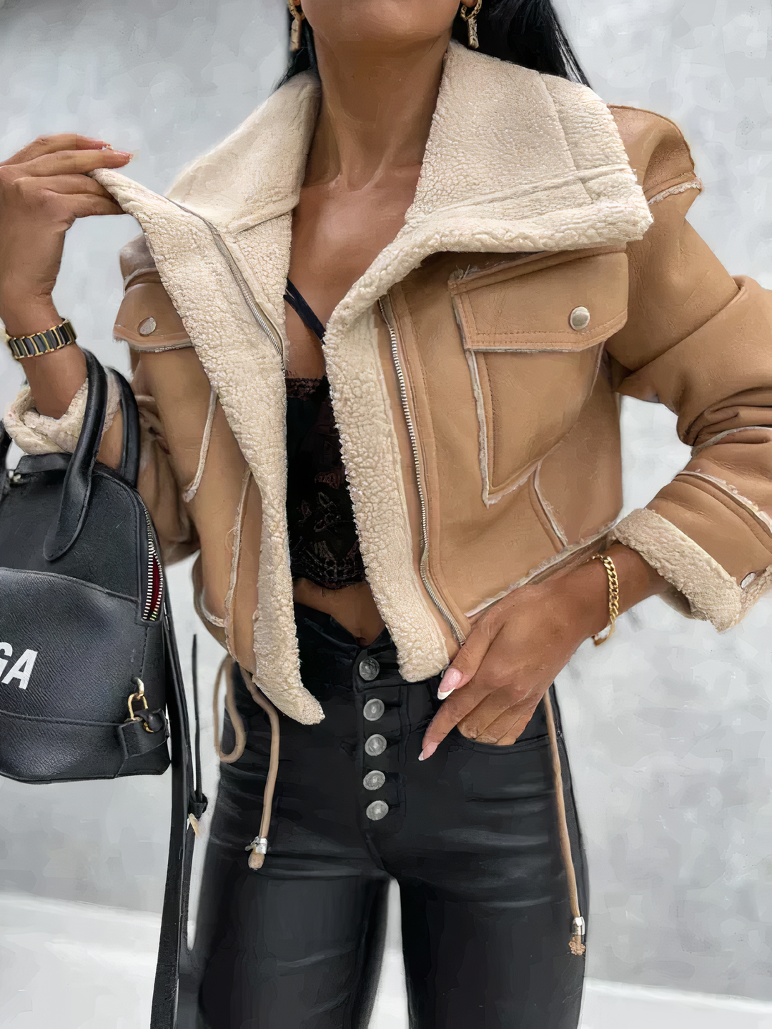 Drune | Winterlederjacke für Frauen