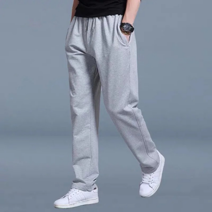 Drune | Jogginghose mit Tunnelzug - Bequeme Freizeithose mit geradem Bein und elastischem Bund für Alltag & Sport