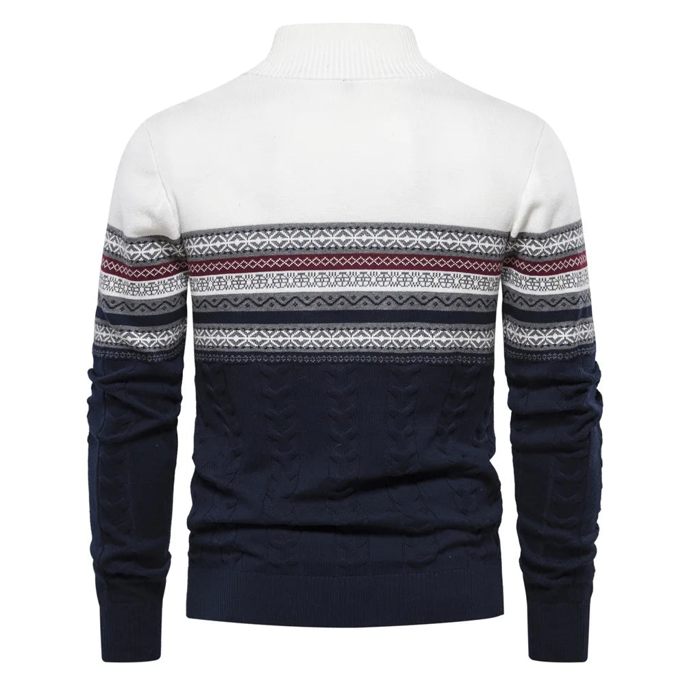 Drune | WARMER WINTERPULLOVER MIT REISSVERSCHLUSS