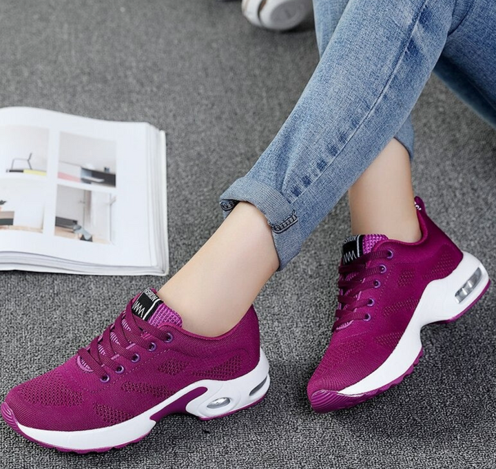 Drune - Orthopädische Leichte, atmungsaktive Sport-Sneaker für Damen | Sportlicher Casual-Running-Schuh mit Air-Cushion-Sohle